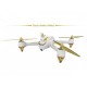 Квадрокоптери Квадрокоптер Hubsan X4 Pro High Edition FPV Brushless 5,8 ГГц HD GPS Altitude 2,4 ГГц RTF (H501S Pro High Edition White)