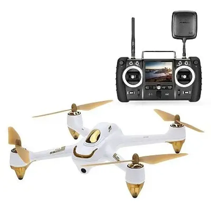 Квадрокоптер Hubsan X4 Pro High Edition FPV Brushless 5,8 ГГц HD GPS Altitude 2,4 ГГц RTF (H501S Pro High Edition White)