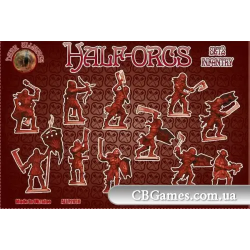 Фігури та мініатюри Орки піхотинці, набір 2 (ALL72016) Масштаб: 1:72