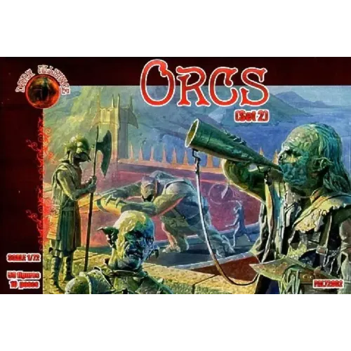Фигуры и миниатюры Orcs (Set 2) (ALL72002) Масштаб: 1:72