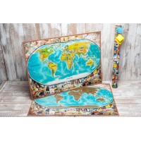 Скретч-карта My Map Vintage edition