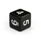 Кубик D6 з цифрами (колір в асортименті)