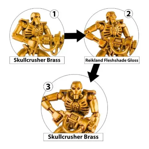 Краски Краска Citadel LAYER: SKULLCRUSHER BRASS (12ML)_st