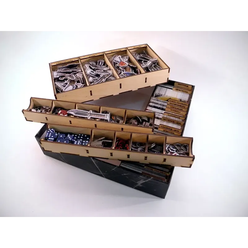 Органайзер для настольной игры «Зима Мерцев: Долгая ночь» v2 (Organizer for boardgame Dead of Winter: Long Night v2)