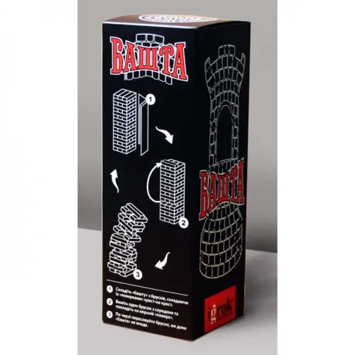 Настільна гра Башта (Jenga)