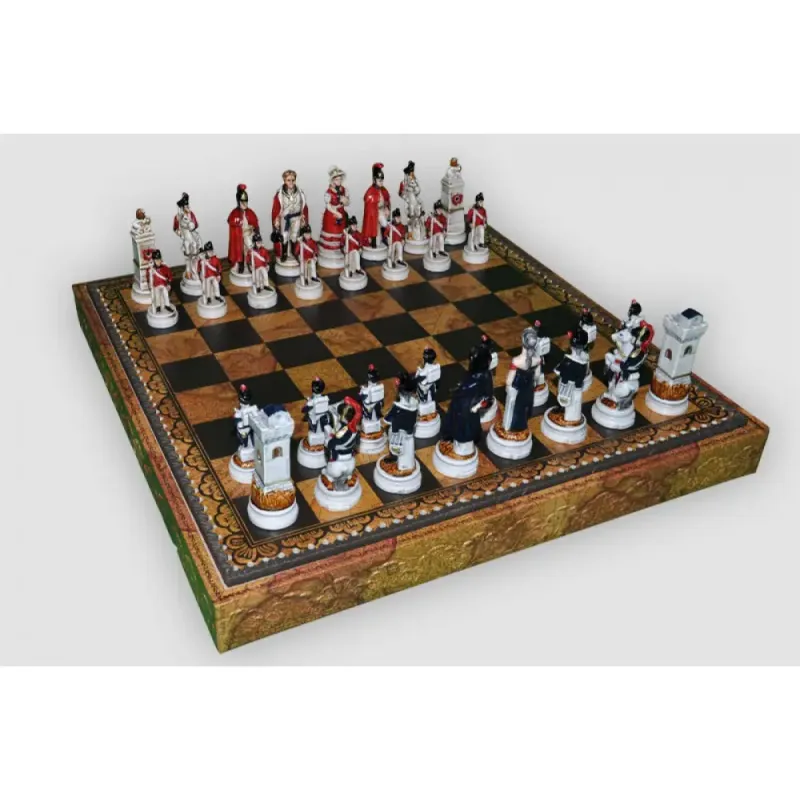 Шахматные Фигуры - "Battaglia Di Waterloo" (Medium Size) / "Битва При Ватерлоо" (SP23-55)