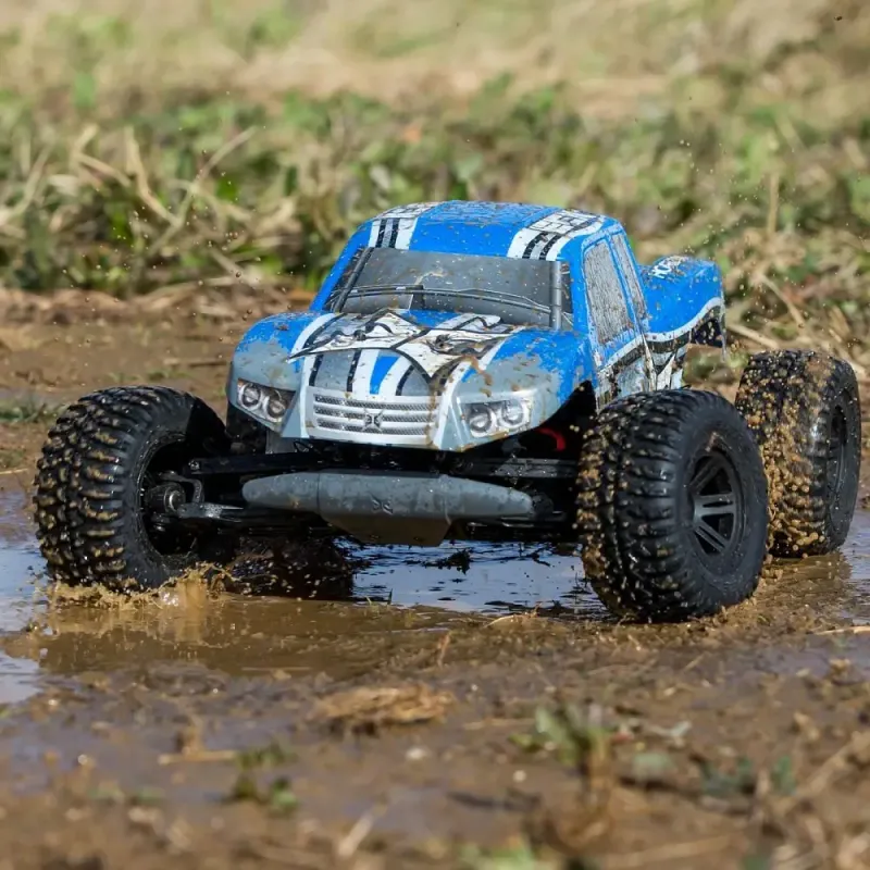 Автомобиль конструктор ECX AMP Monster Truck 1:10 BTD KIT 250+ 429,3 мм 2WD 2,4 ГГц (ECX03034)