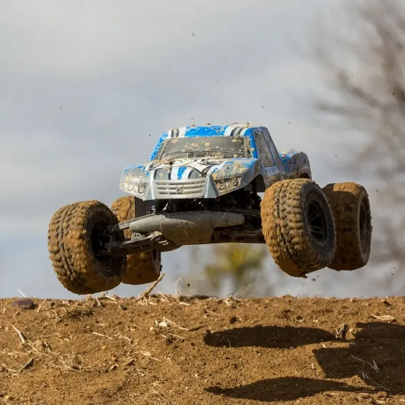 Автомобиль конструктор ECX AMP Monster Truck 1:10 BTD KIT 250+ 429,3 мм 2WD 2,4 ГГц (ECX03034)