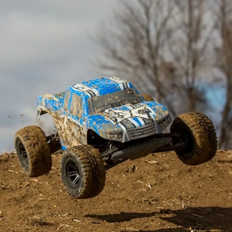 Автомобиль конструктор ECX AMP Monster Truck 1:10 BTD KIT 250+ 429,3 мм 2WD 2,4 ГГц (ECX03034)