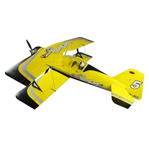 Самолёты Самолет Dynam Pitts model 12 3D Brushless RTF 1067 мм 2,4 ГГц (DY8947-Yellow RTF)