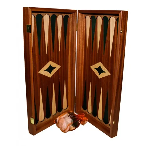 Нарды Нарды "Manopoulos" из красного дерева, инкрустация дубом TMM1GRE