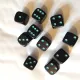 Кубик D6 з точками black (колір в асортименті)