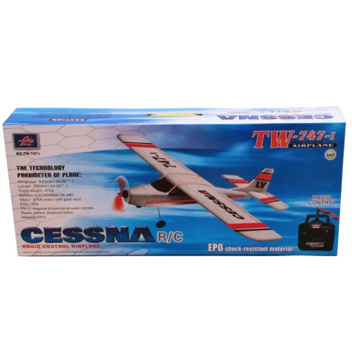 Самолёты Авиамодель на радиоуправлении самолёта VolantexRC Cessna (TW-747-1) 940мм KIT