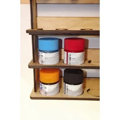 Організатори WO-08 Настінний модуль для 20 ємностей діаметром 35 мм