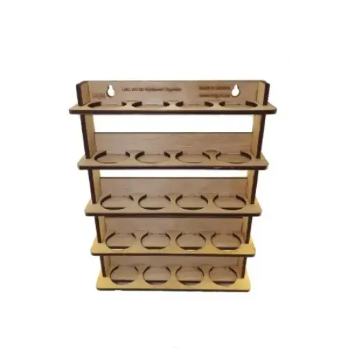 Організатори WO-08 Настінний модуль для 20 ємностей діаметром 35 мм