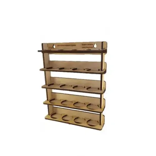 Організатори WO-08 Настінний модуль для 20 ємностей діаметром 35 мм