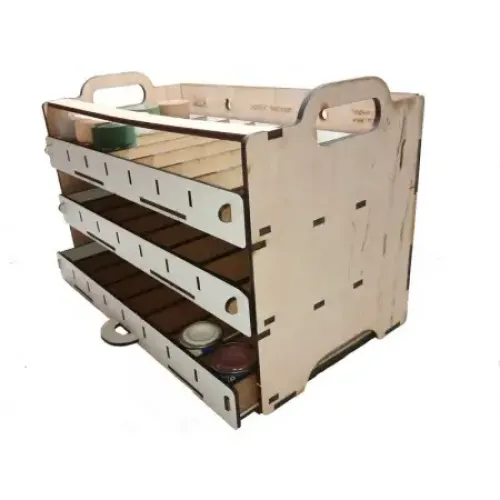 Організатори WO-21 Підставка під фарби 50*30-35 мм потрійна