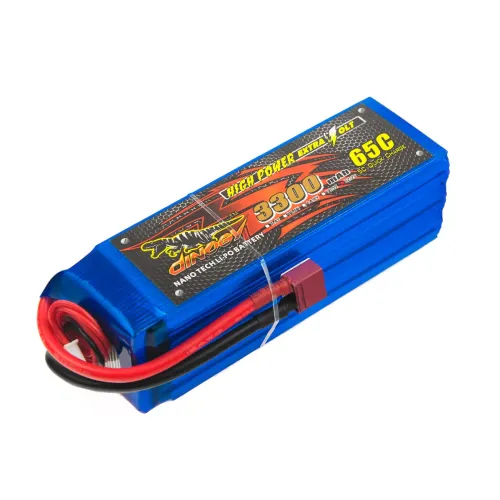 Аккумуляторы 22.2V Li-Po Аккумулятор Dinogy Li-Pol 3300mAh 22.2V 6S 65C 43x42x133мм T-Plug