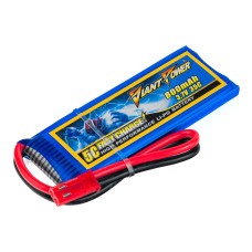 Аккумулятор Giant Power Li-Pol 800mAh 3.7V 1S 35C 6.5x25x65мм JST