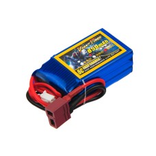 Аккумулятор Giant Power Li-Pol 850mAh 11.1V 3S 50C 21x30x54мм T-Plug