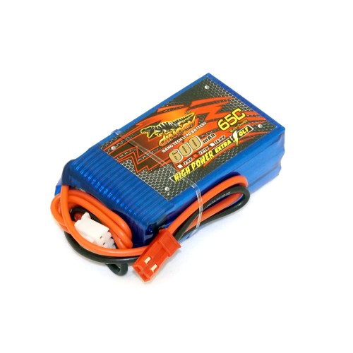 Акумулятори 11,1 V LiPo Аккумулятор Dinogy Li-Pol 600mAh 11.1V 3S 65C JST 53x30x18.4мм