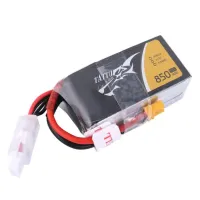 Аккумулятор Tattu LiPO 11,1 В 1300 мАч 3S 75C (TA-75C-1300-3S1P)