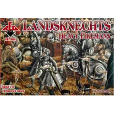 Ландскнехты (тяжелые копейщики), 16 век 1:72
