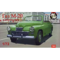 Советский кабриолет Газ М - 20 1:72