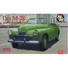 Радянський кабріолет Газ М-20 1:72