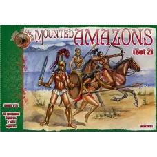 Конные амазонки 1:72