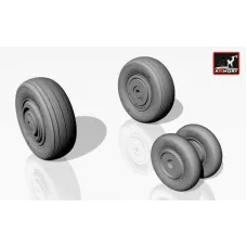 Колеса для МиГ-23 С, М, МС, МФ, У, УБ 1:32