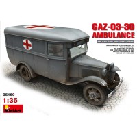 Санітарний автобус ГАЗ-03-30 1:35