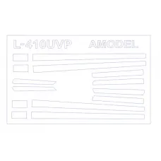 Маска для модели самолета L-410UVP (Amodel) 1:144