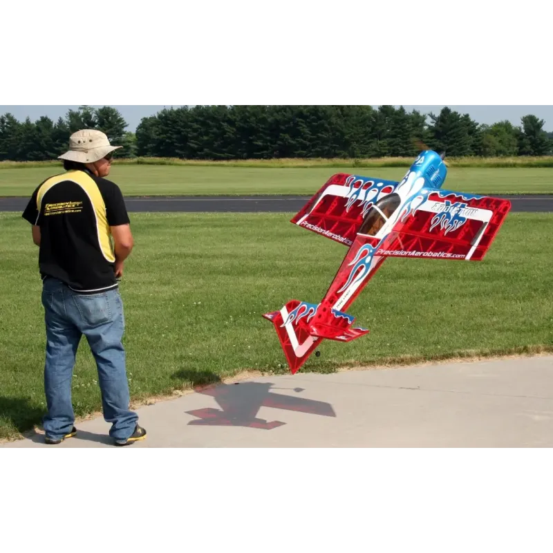 Самолёт р/у Precision Aerobatics Addiction XL 1500мм KIT (красный)
