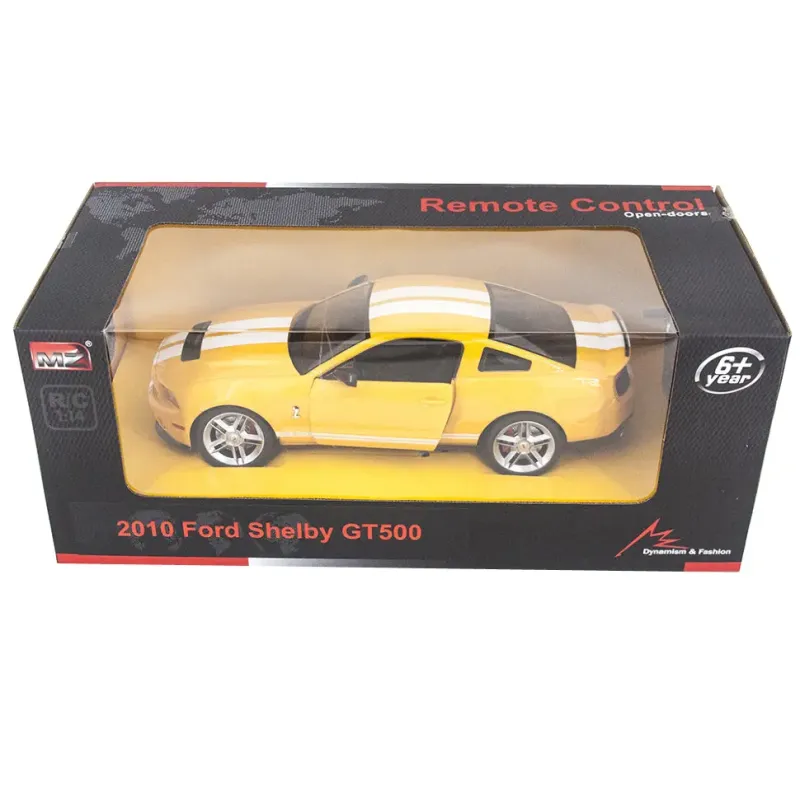 Машинка радиоуправляемая 1:14 Meizhi Ford GT500 Mustang (желтый)