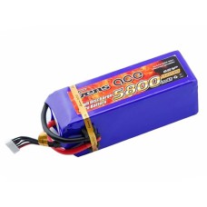 Аккумулятор Gens Ace LiPO 22,2 В 5800 мАч 6S 45C (B-45C-5800-6S1P)