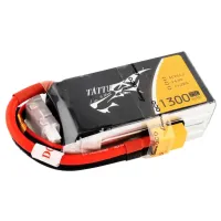 Аккумулятор Tattu LiPO 14,8 В 1300 мАч 4S 75C Drone Racing (TA-75C-1300-4S1P)