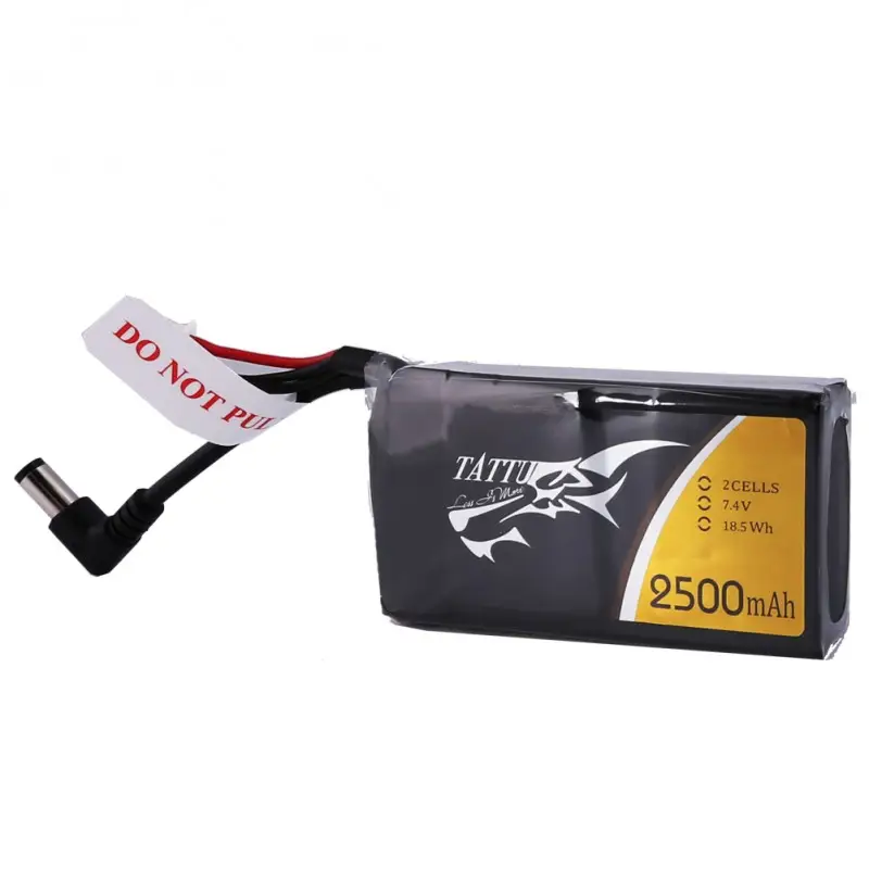 Аккумулятор Tattu LiPO 7,4 В 2500 мАч 2S Fatshark Goggles (TA-2500-2S1P)