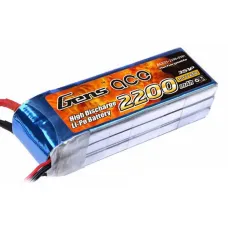 Аккумулятор Gens Ace LiPO 11,1 В 2200 мАч 3S 25C (B-25C-2200-3S1P)