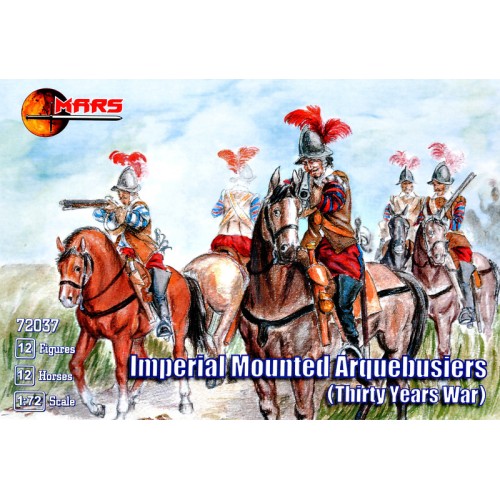 Фигуры и миниатюры Imperial mounted arquebusiers 1:72