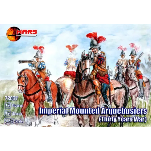 Фигуры и миниатюры Imperial mounted arquebusiers 1:72
