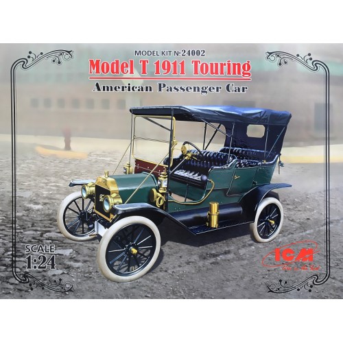 Авто-мото Американський пасажирський автомобіль Model T 1911 Touring 1:24