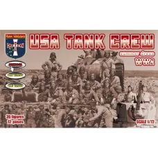 Американский танковый экипаж в летнем обмундировании, 2 МВ 1:72