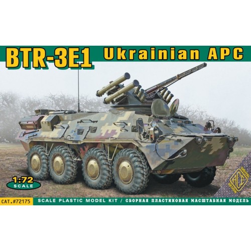 Бронетехника и артиллерия Украинский БТР-3E1 1:72