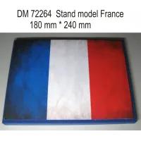 Подставка для моделей авиации. Тема: Франция (240x180 мм) 1:72