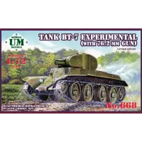 Танк "БТ-7 экспериментальный" с 76,2 мм пушкой (ограниченная серия) 1:72