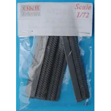 Траки для танка Armata, універсальна бойова платформа з гумовими подушками 1:72