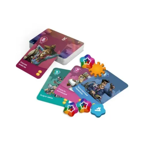 Настільна гра Економікус. Карткова гра (Economicus Card Game)