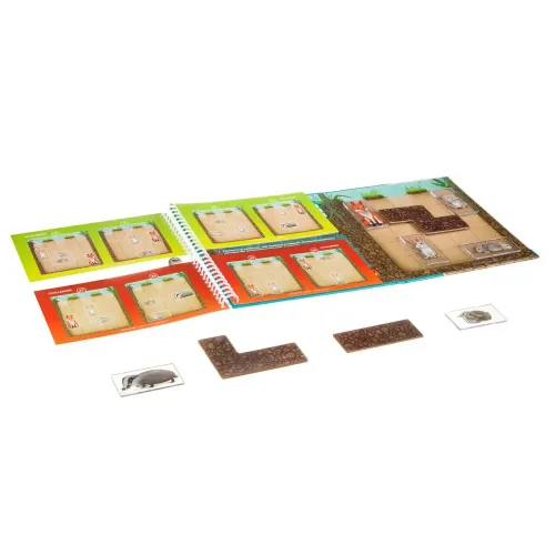 Настольная игра Подземные приключения или Где чья нора? Дорожная магнитная игра UA