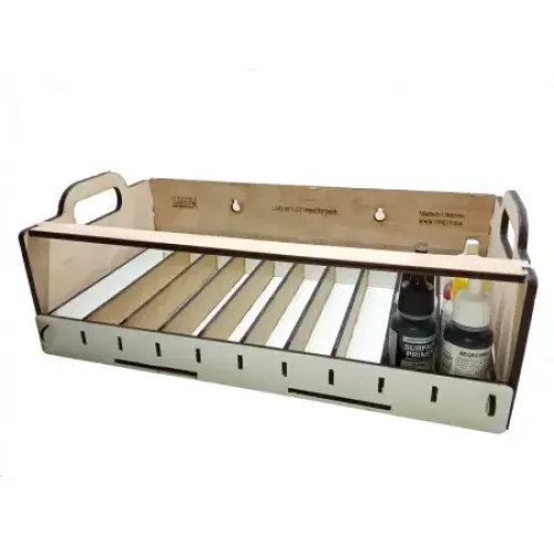Організатори WO-23 Підставка під фарби 80*25-35 мм одинарна